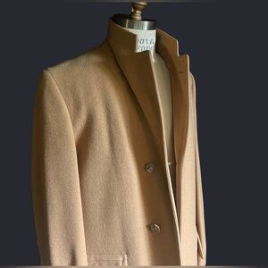 VINTAGE 50’s 60’s Peller & Mure 100% Camel Hair Men’s Overcoat